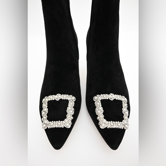 Sam Edelman "Ulissa Luster" Jewel Heeled Boot NWOB - Picture 5 of 7